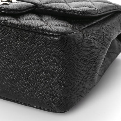 Chanel Caviar Quilted Mini Square Flap Black 8 of 8