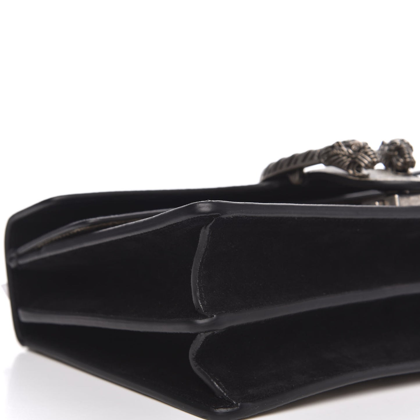 GG Supreme Monogram Small Dionysus Shoulder Bag Black