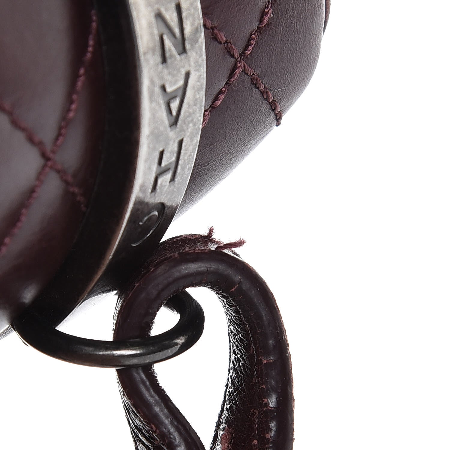 Chanel Glazed Calfskin Quilted Small Salzburg Backpack Burgundy 11 of 17