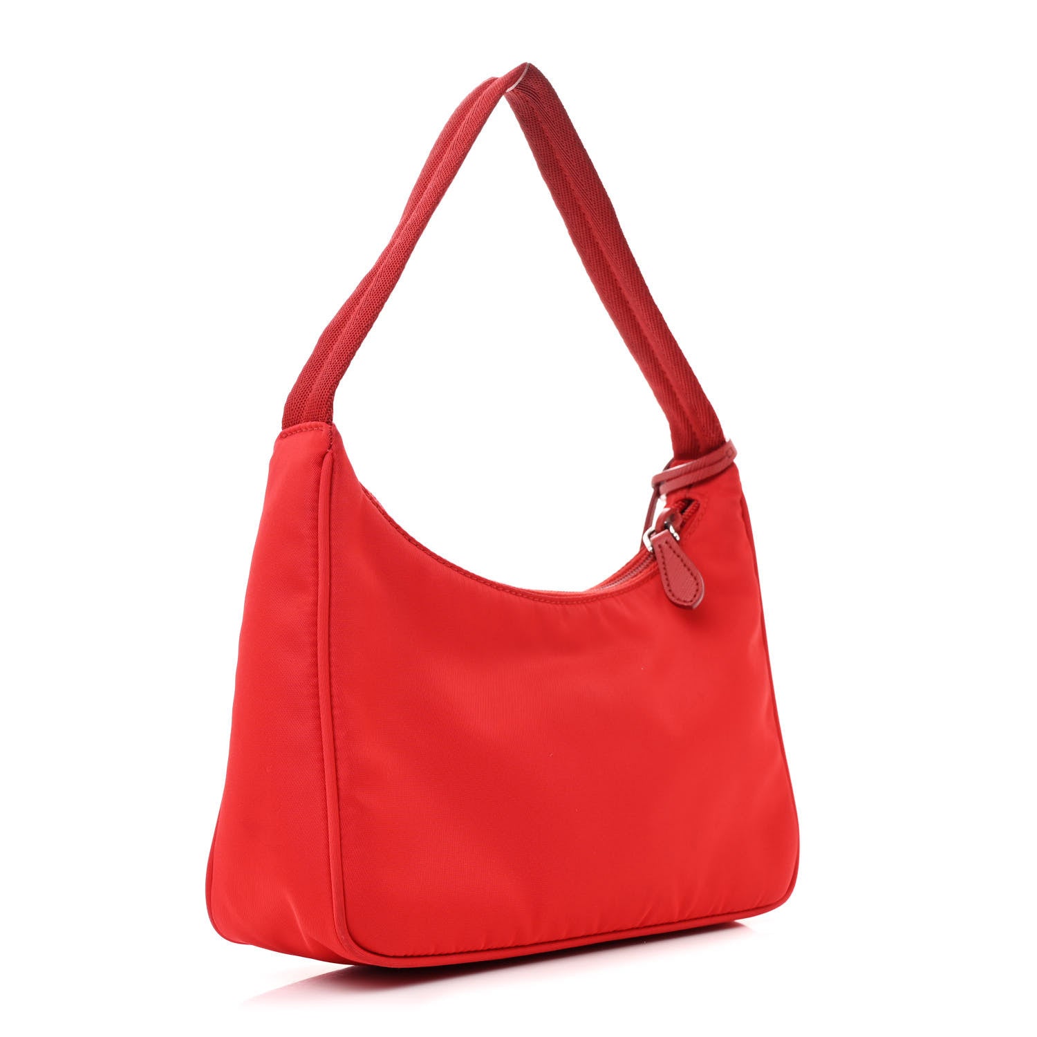 Prada Tessuto Nylon Mini Re-Edition 2000 Bag Rosso 3 of 12