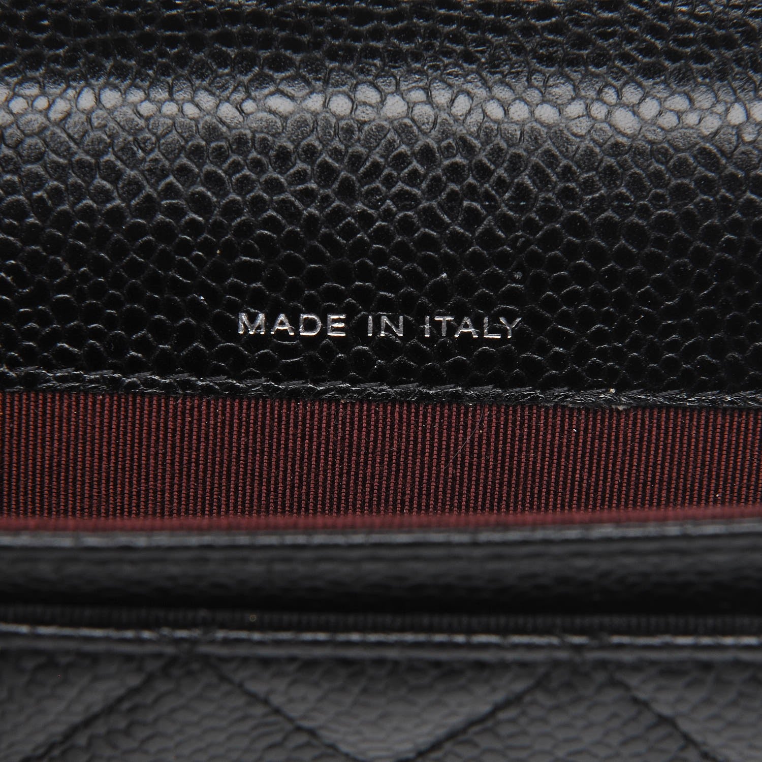 Chanel Caviar Quilted Flap Card Holder Black 7 of 8