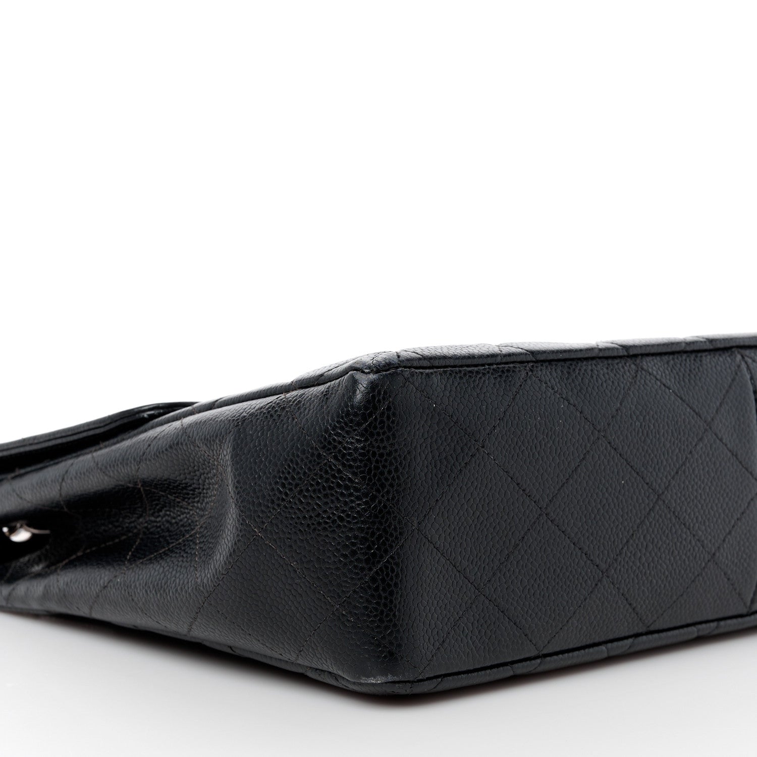 Chanel Caviar Jumbo Single Flap Black 10 of 14
