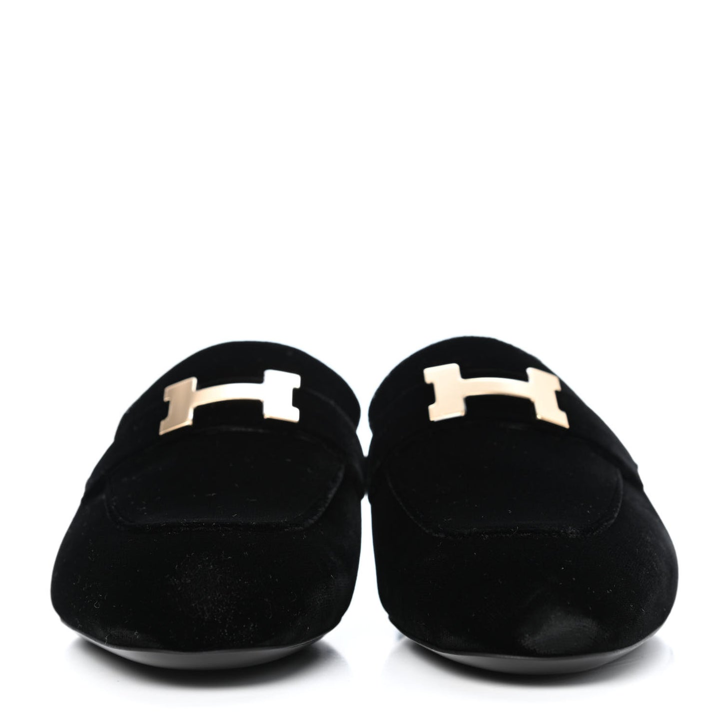 Velvet Trocadero Mule 36 Black