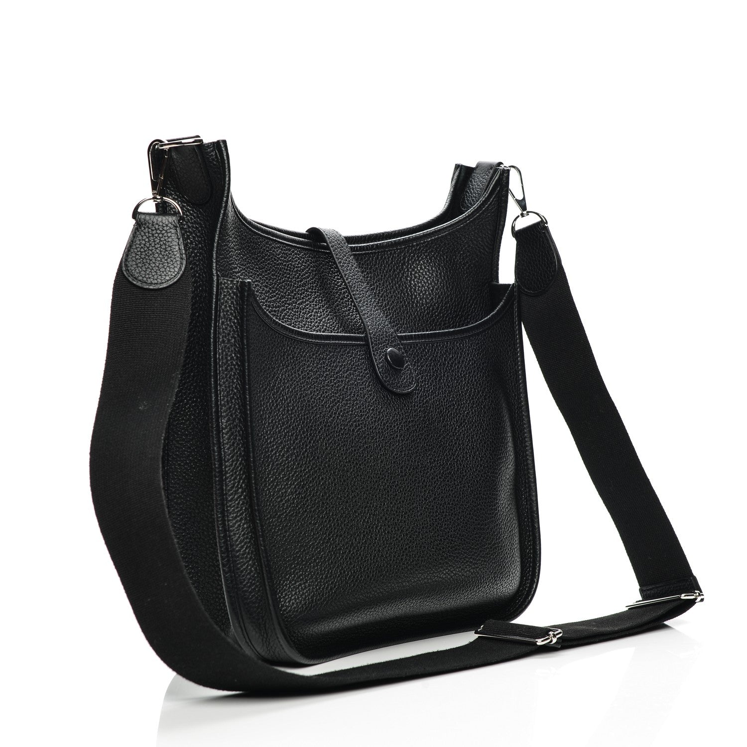 Hermes Taurillon Clemence Evelyne III PM Black 3 of 8