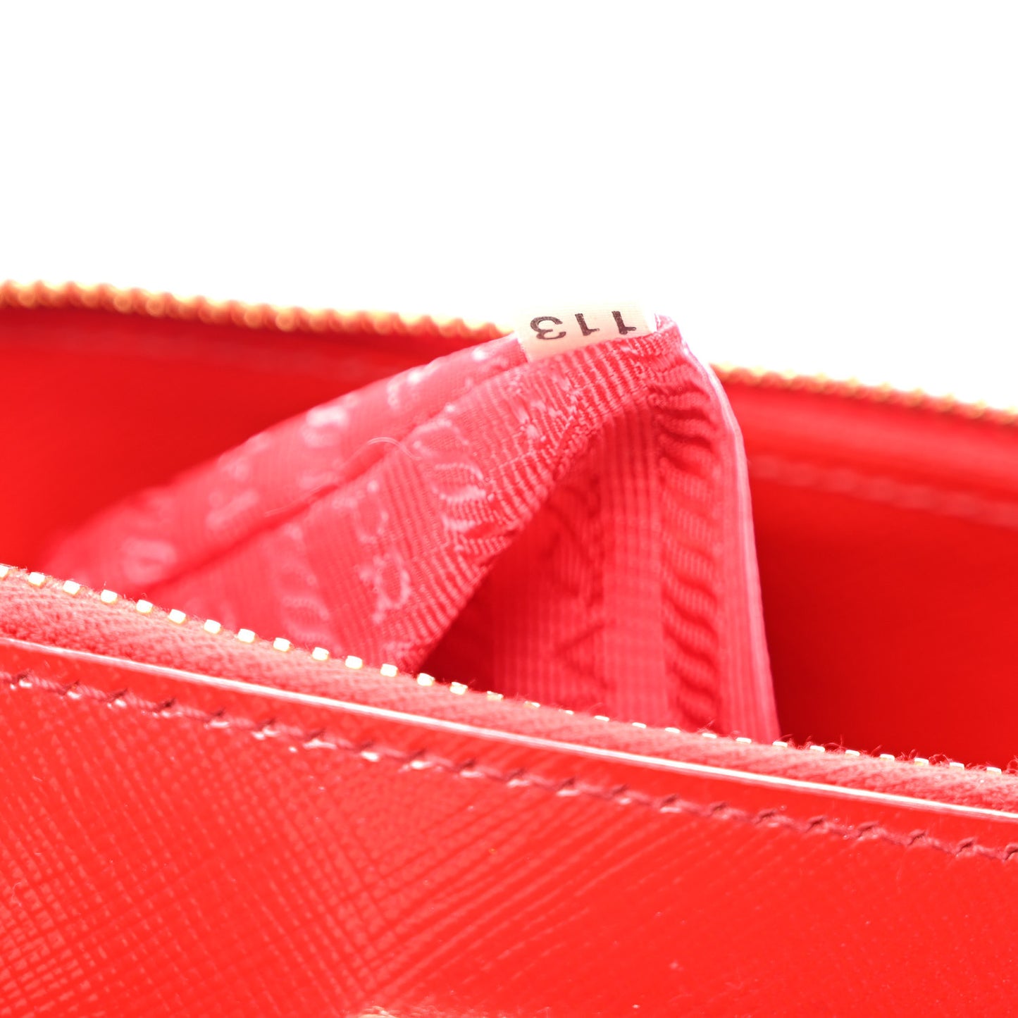 Saffiano Vernice Medium Promenade Tote Rosso