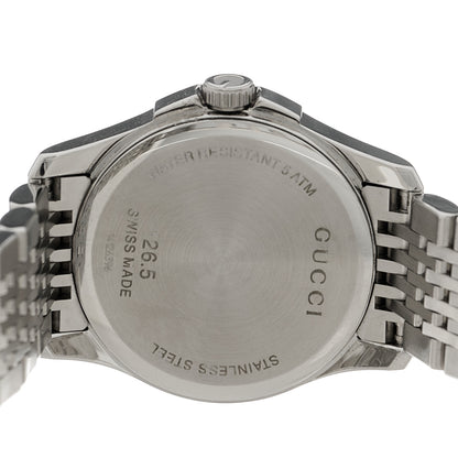 Gucci Stainless Steel Diamond 27mm G-Timeless Quartz Watch Black 4 of 5