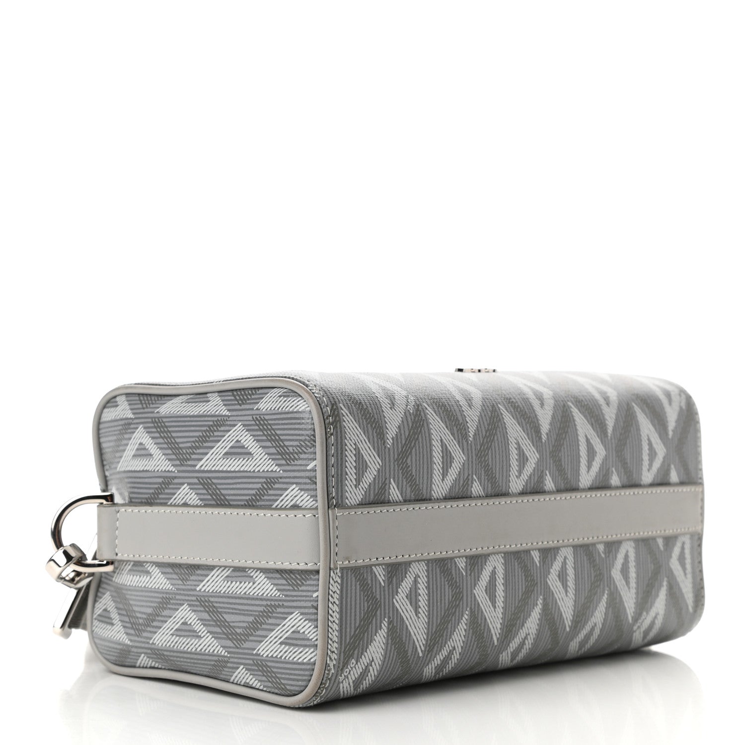 Christian Dior Coated Canvas CD Diamond Lingot 22 Bag Gray 1171005