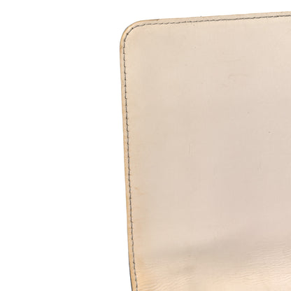 Chanel Glazed Calfskin Medium Boy Flap White Black 15 of 29