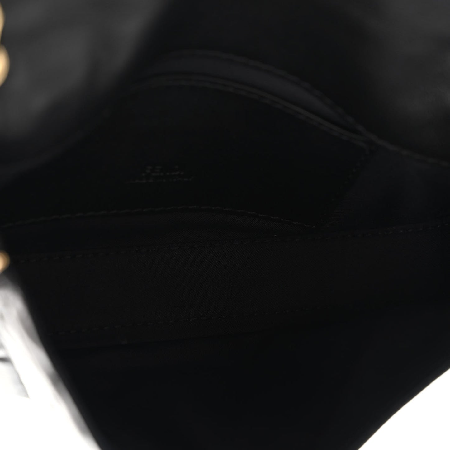Nappa FF 1974 Embossed Phone Baguette Black