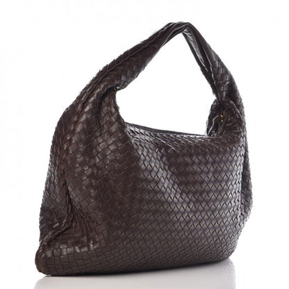 Bottega Veneta Nappa Intrecciato Large Veneta Hobo Ebano 3 of 10