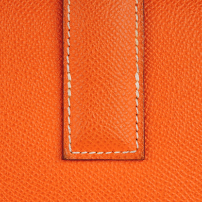Hermes Epsom Jige PM Clutch Orange 8 of 8