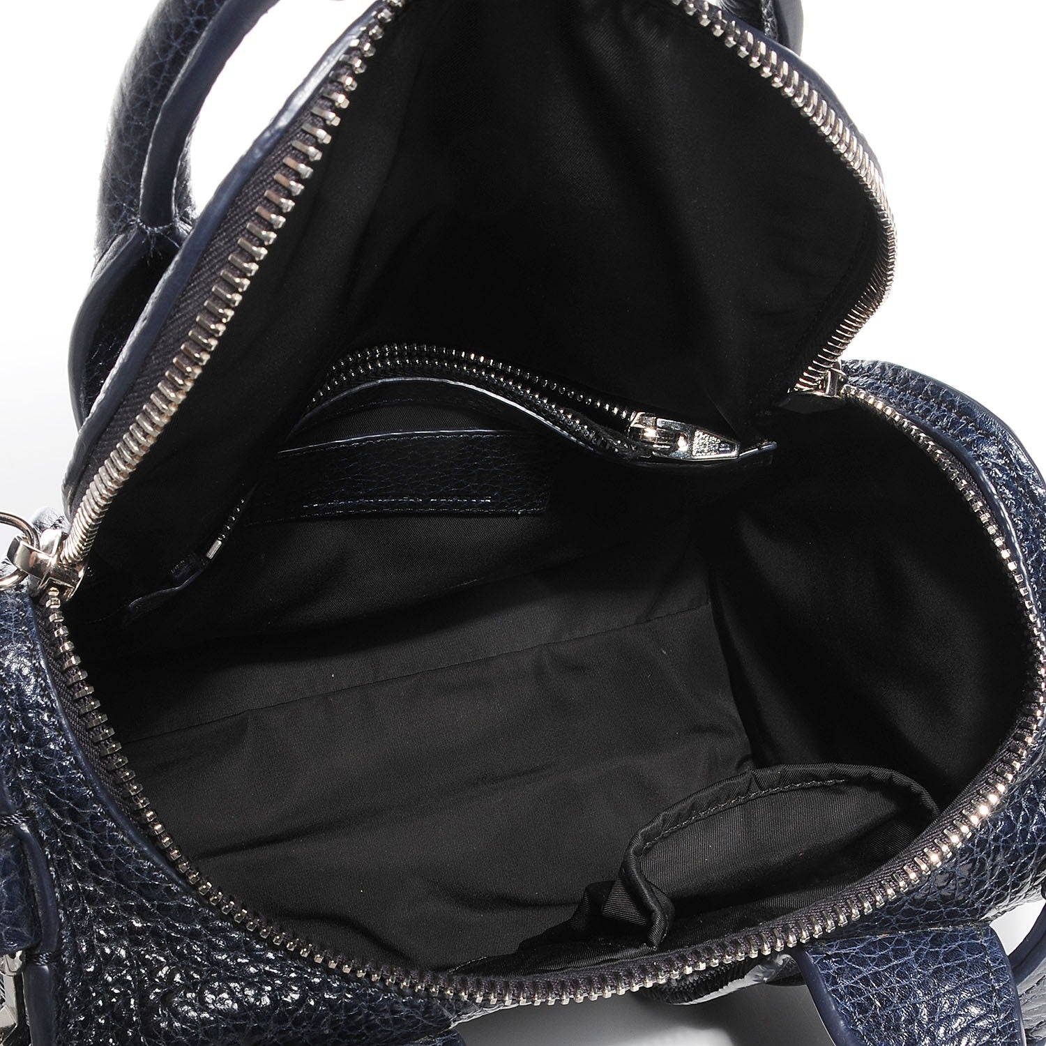 Alexander Wang Grained Lambskin Inside Out Rockie Ink 5 of 8