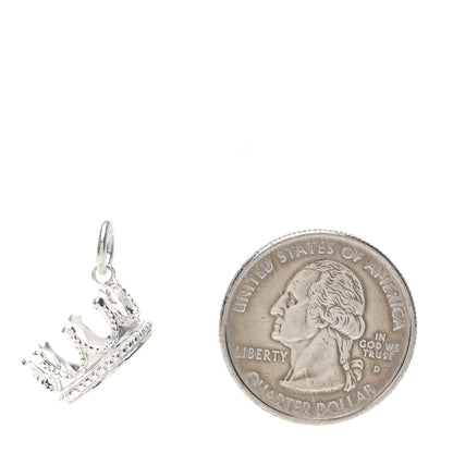 Tiffany Sterling Silver Crown Charm 2 of 4
