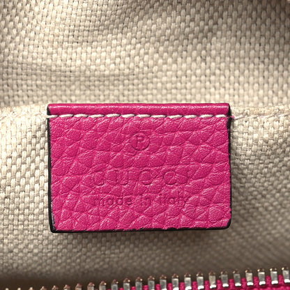 Gucci Cellarius Calfskin Small Soho Disco Bag Bright Bouganville 6 of 10