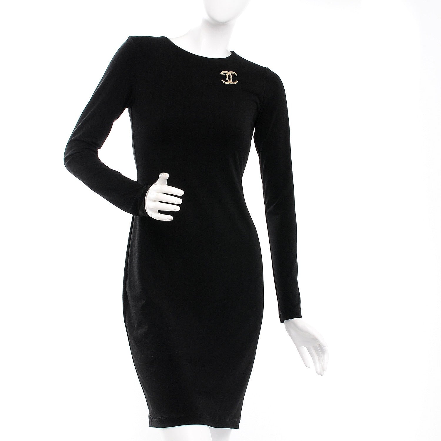 Chanel Metal CC Brooch Gold 2 of 5