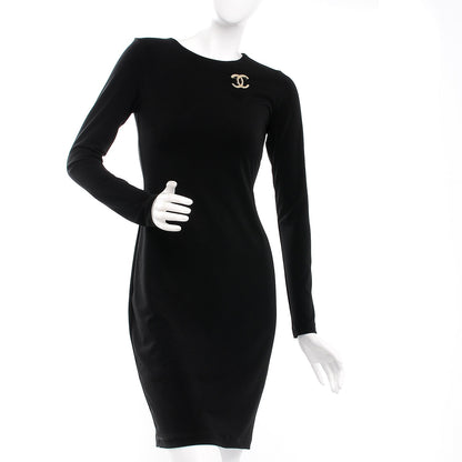 Chanel Metal CC Brooch Gold 2 of 5