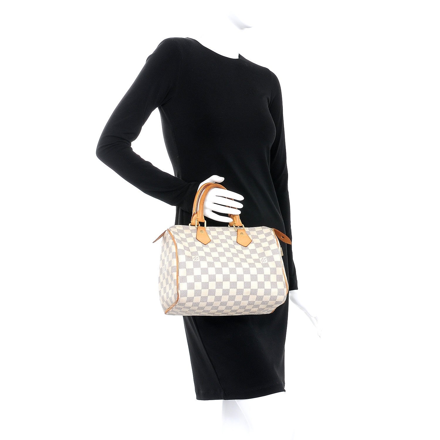 Louis Vuitton Damier Azur Speedy 25 2 of 7