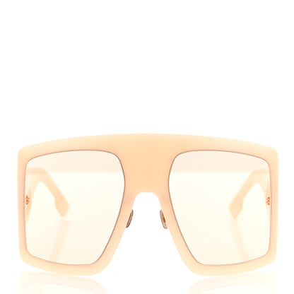 Christian Dior Acetate DiorSo Light 1 Shield Sunglasses Ivory 2 of 9