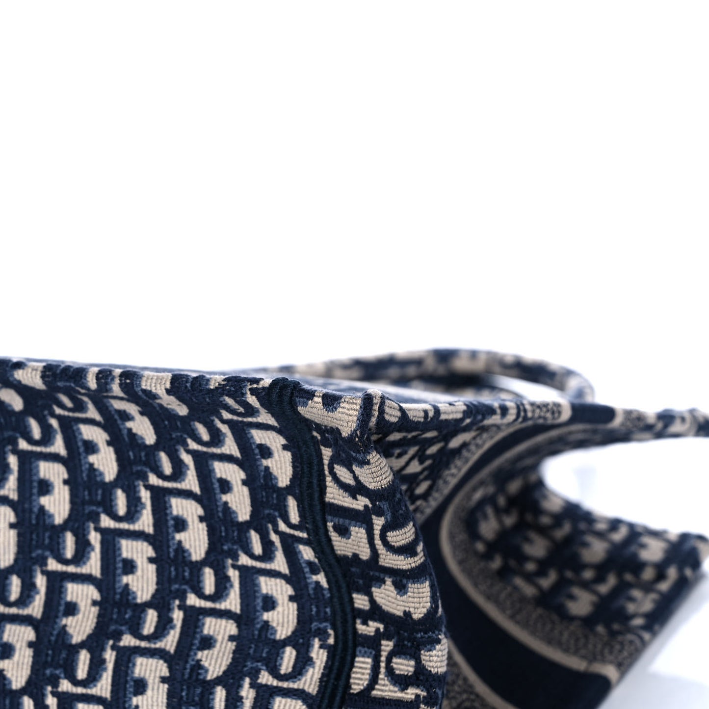 Oblique Medium Book Tote Blue Multicolor