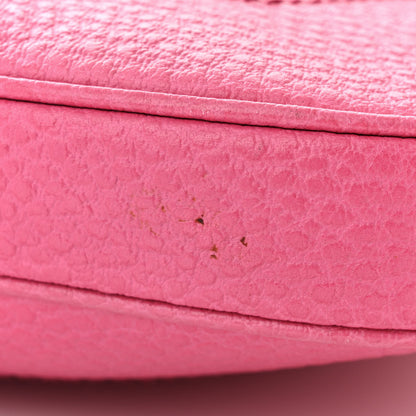 Gucci Soft Grained Calfskin Small Jackie O Hobo Pink 11 of 12