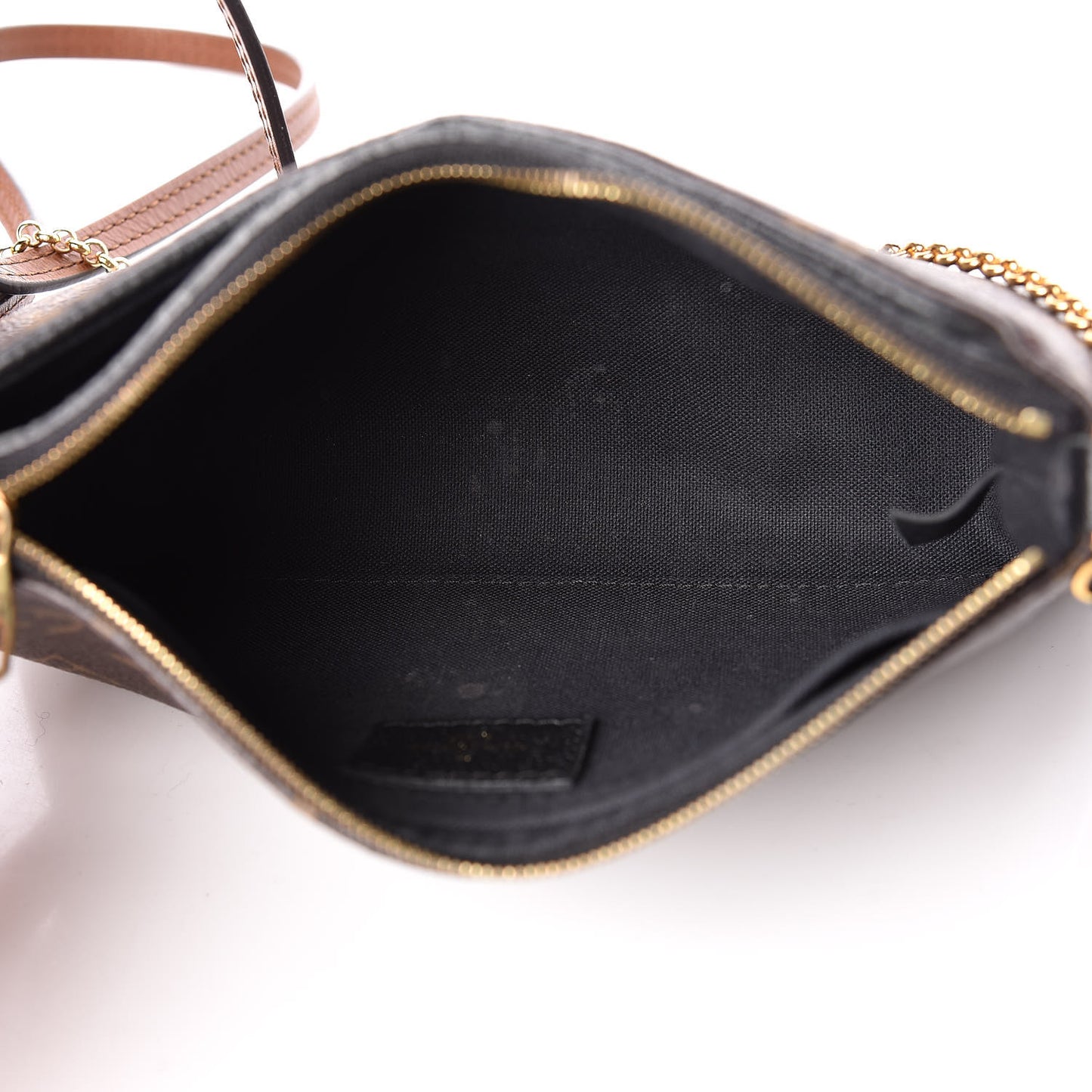 Monogram Pallas Clutch Black