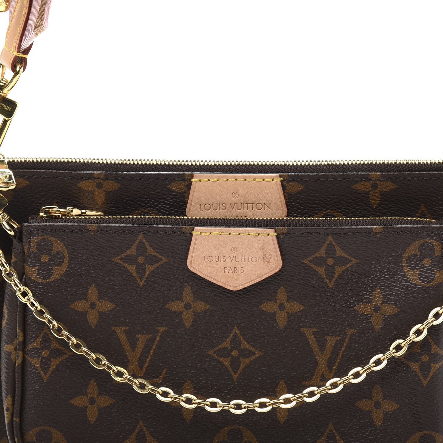 Monogram Multi Pochette Accessories Rose Clair
