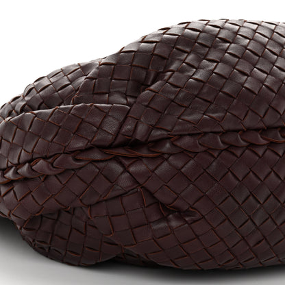 Bottega Veneta Nappa Intrecciato Medium Belly Veneta Hobo Aubergine 8 of 9