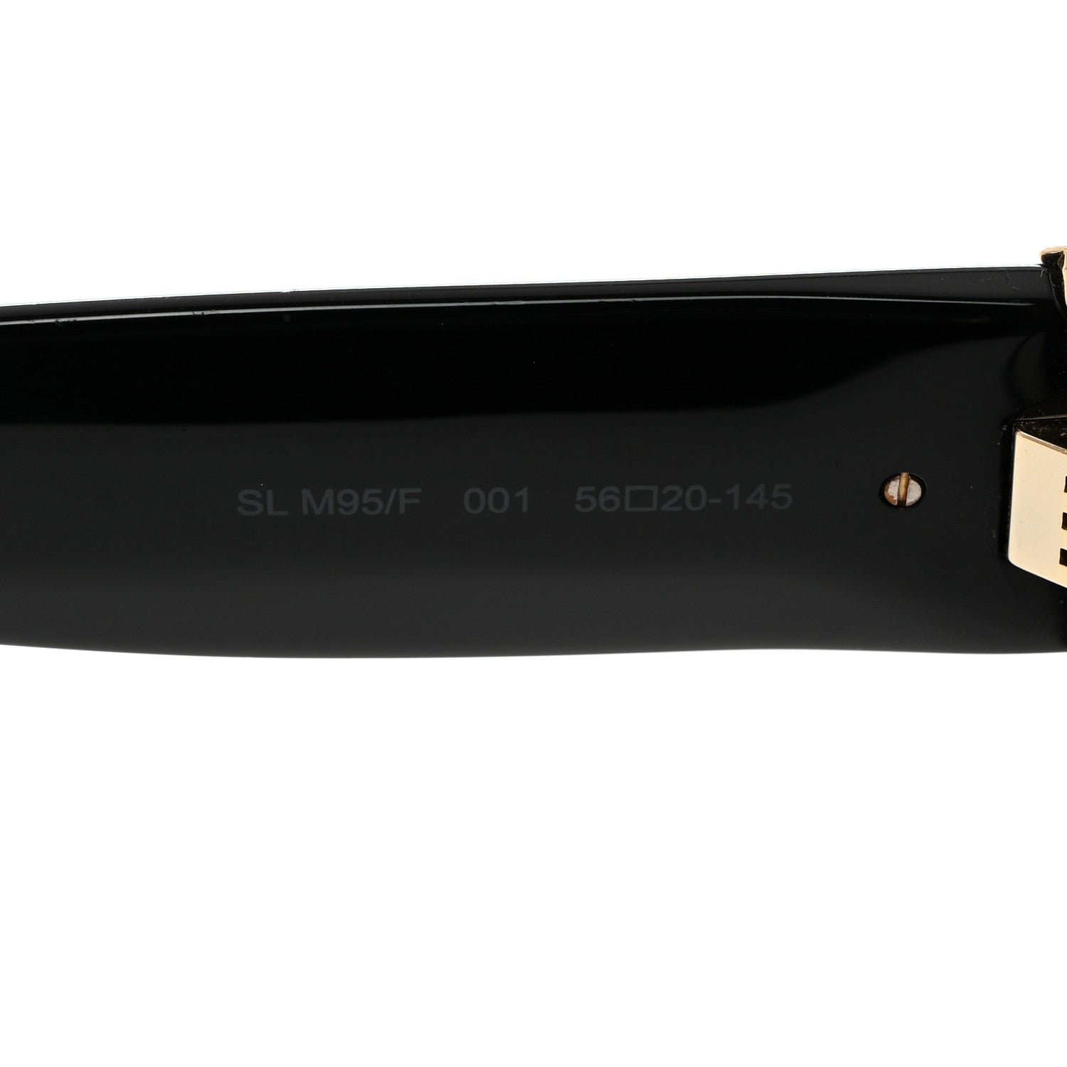 Saint Laurent Acetate Cateye Sunglasses SL M95 F Black 6 of 7
