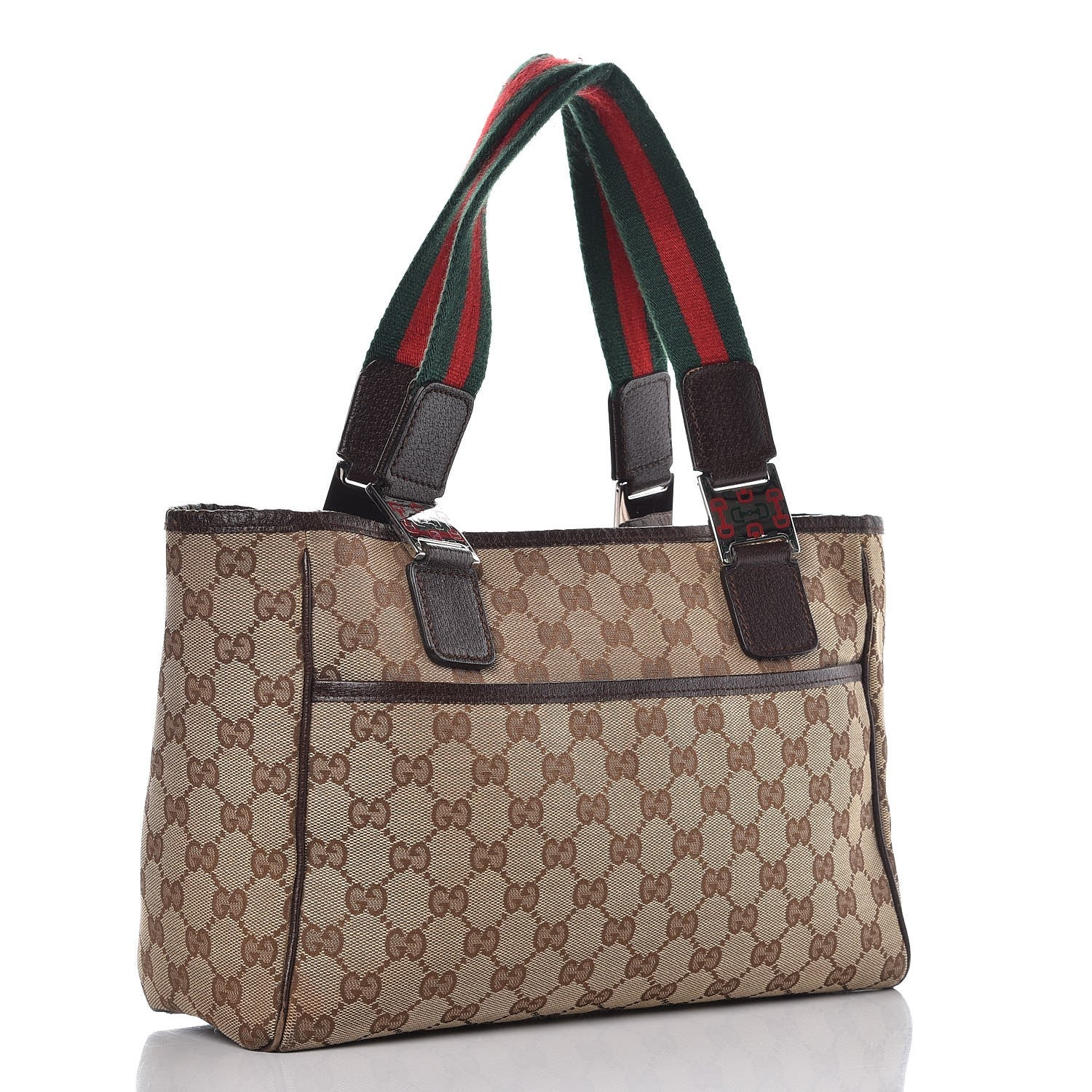 Gucci GG Monogram Pop Tote Brown 3 of 15
