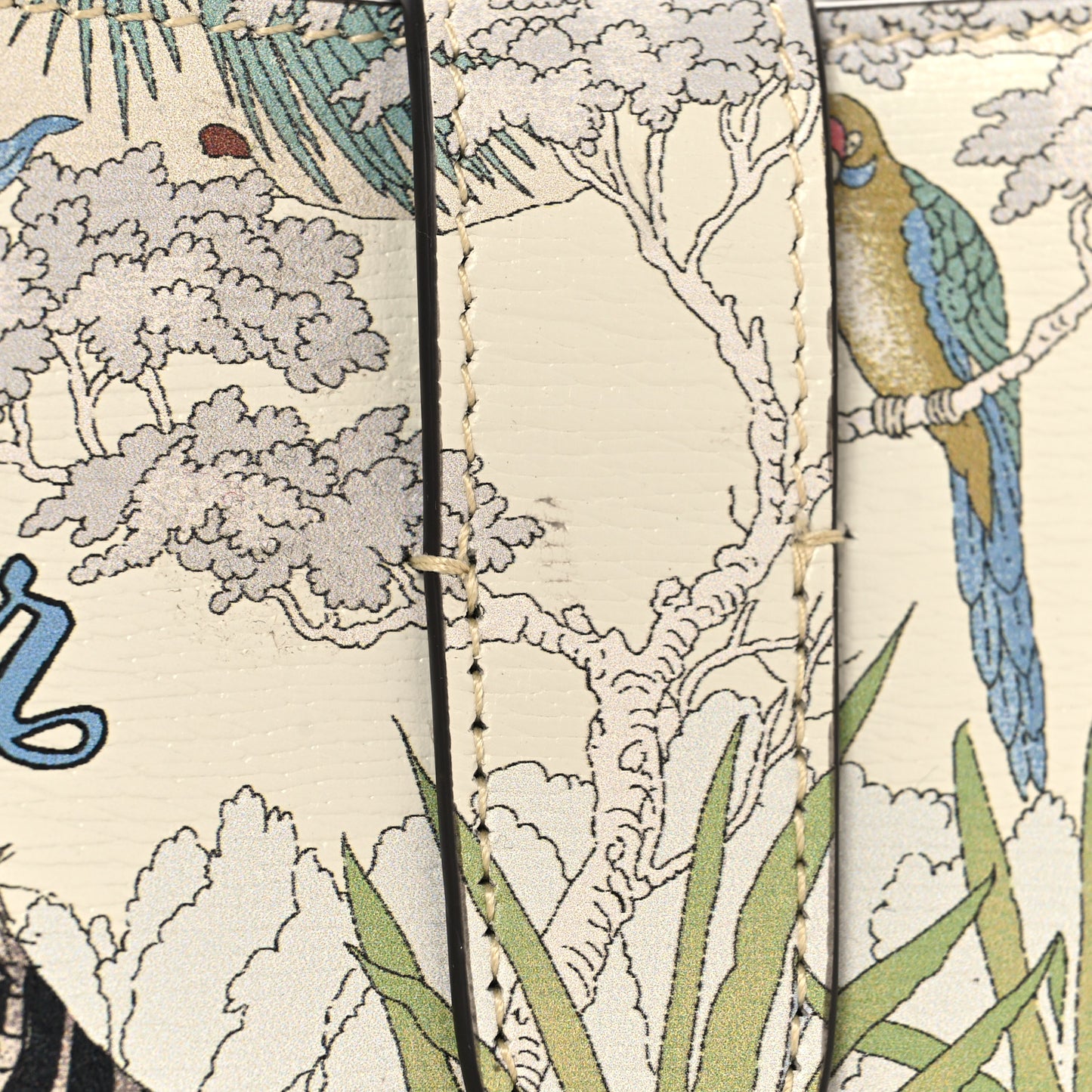 New Shangai Calfskin Tiger Savanah Small Jackie 1961 Hobo Chalky White Multicolor