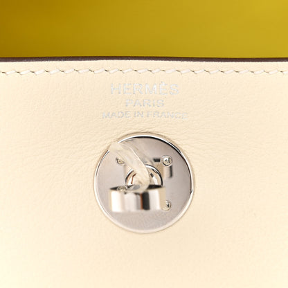 Hermes Swift Verso Mini Lindy 20 Nata Lime 6 of 12