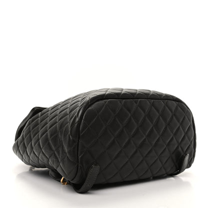 Chanel Calfskin Quilted Large Urban Spirit Backpack Dark Brown 4 of 9