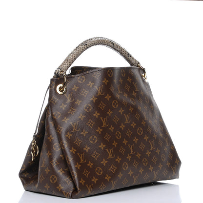 Louis Vuitton Snakeskin Monogram Artsy MM 3 of 7