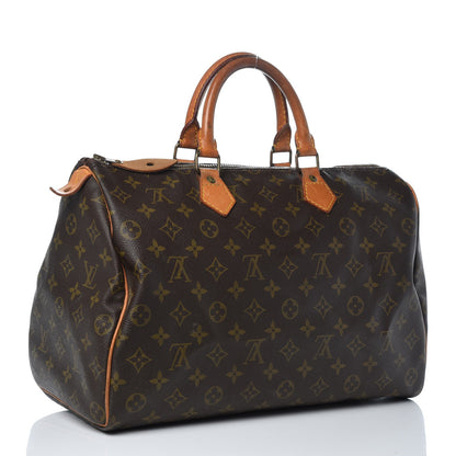 Louis Vuitton Monogram Speedy 35 3 of 17