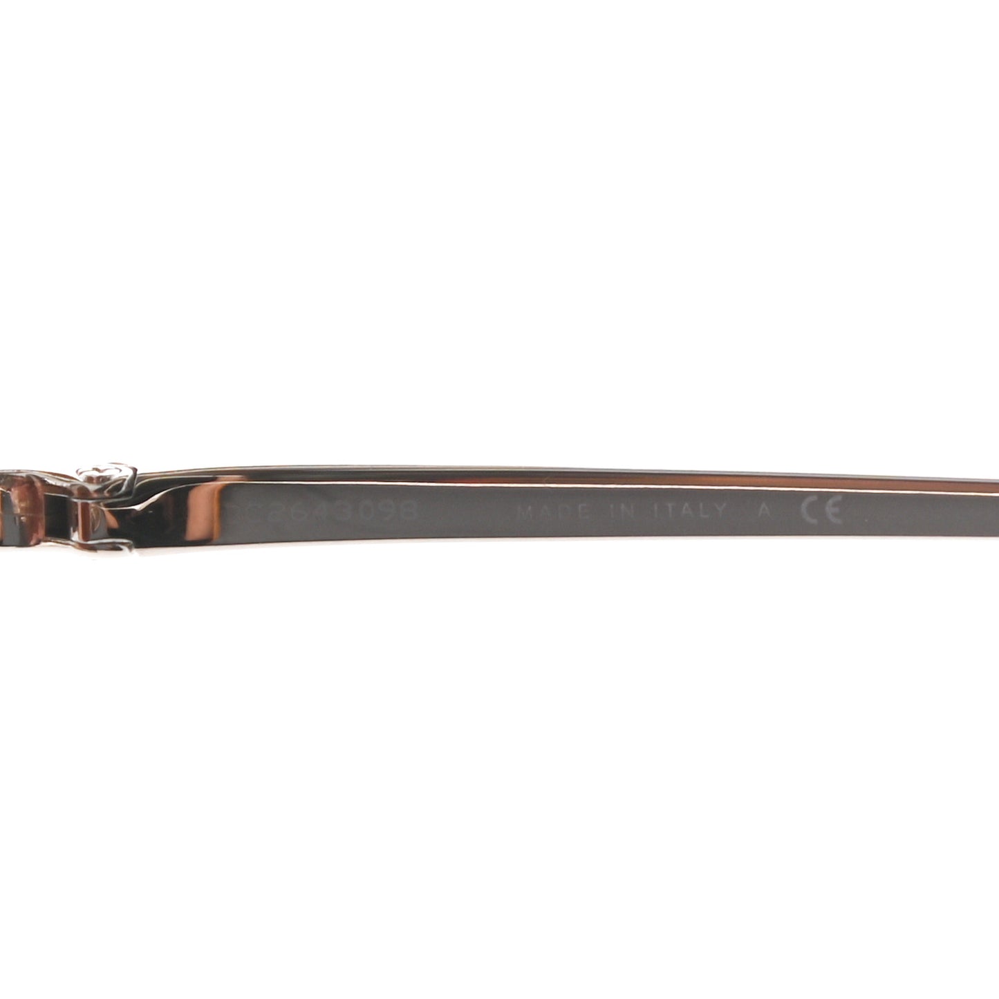 Butterfly Removable Pearl Chain Sunglasses 4262 Brown