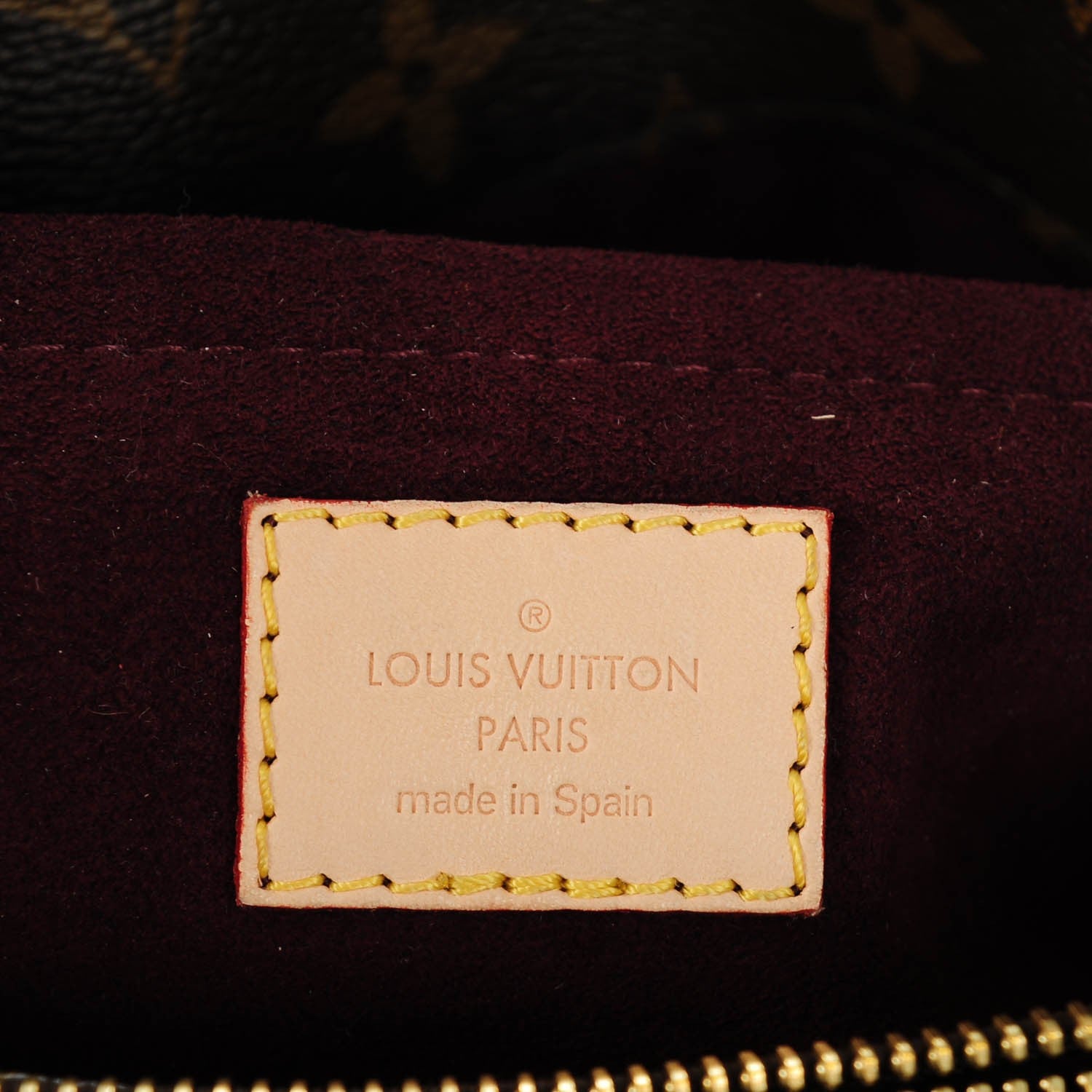 Louis Vuitton Monogram Montaigne MM 6 of 9
