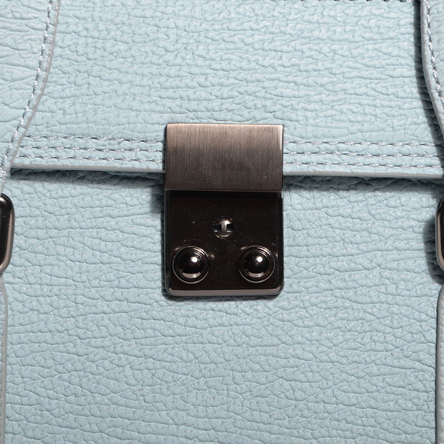 3.1 Phillip Lim 3.1 Leather Large Pashli Satchel Light Blue 11 of 13