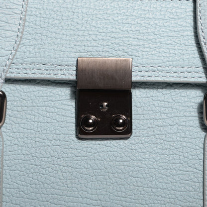 3.1 Phillip Lim 3.1 Leather Large Pashli Satchel Light Blue 11 of 13
