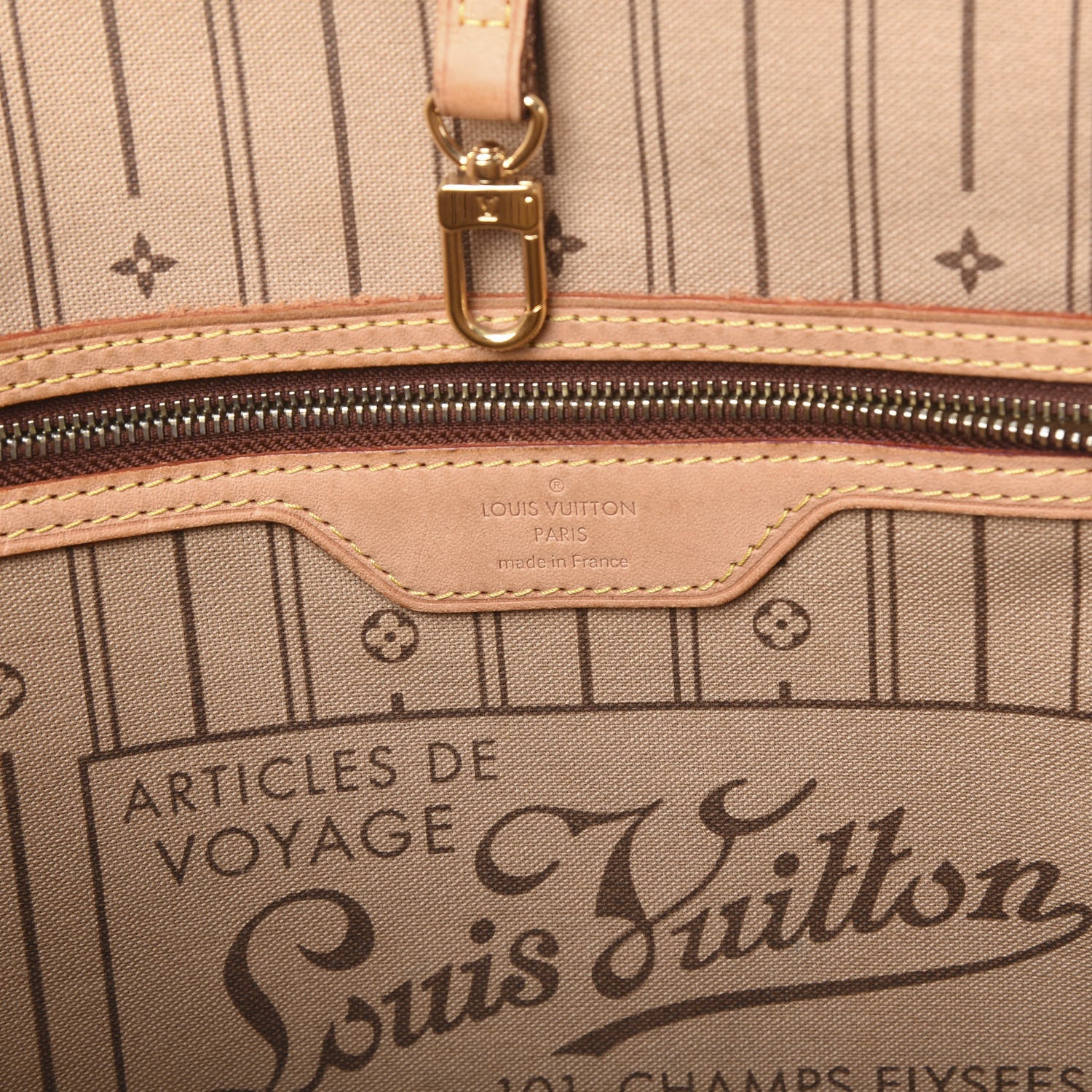 Louis Vuitton Monogram Neverfull MM 5 of 10