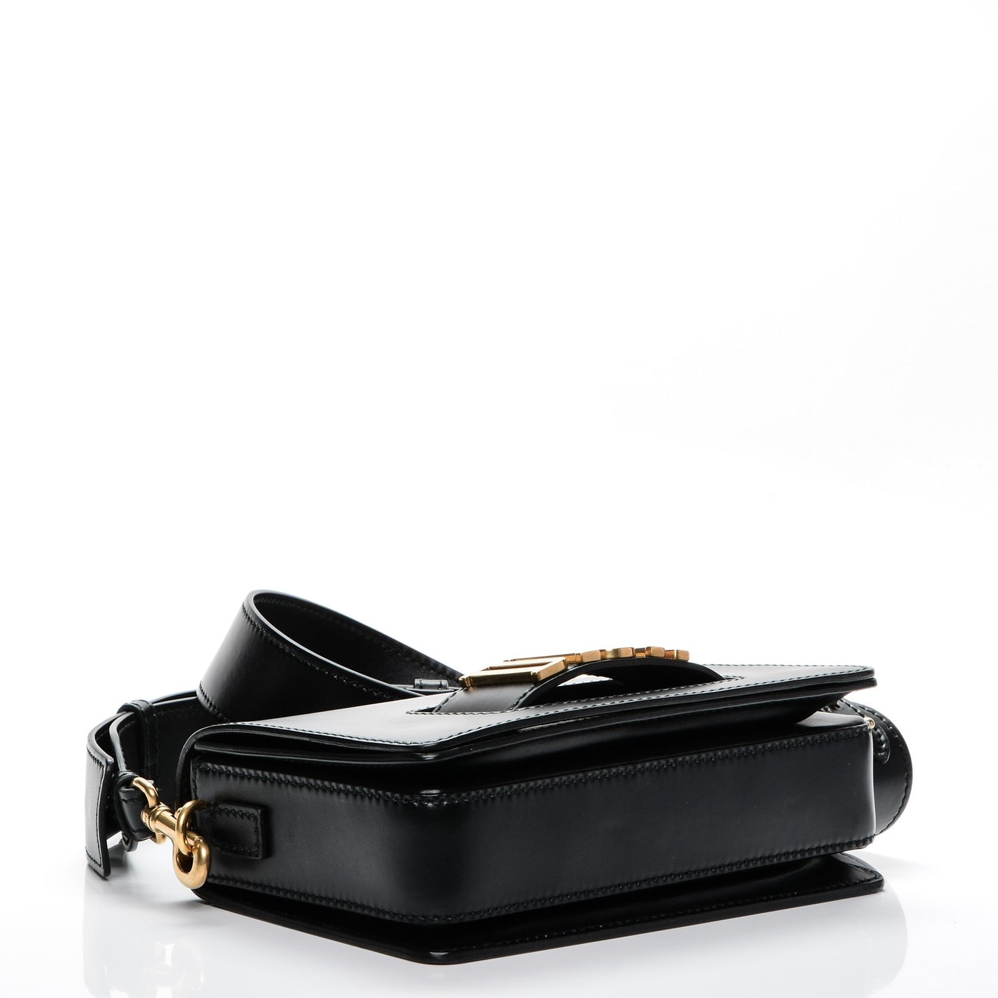 Smooth Calfskin Dio(r)evolution Flap Bag Black