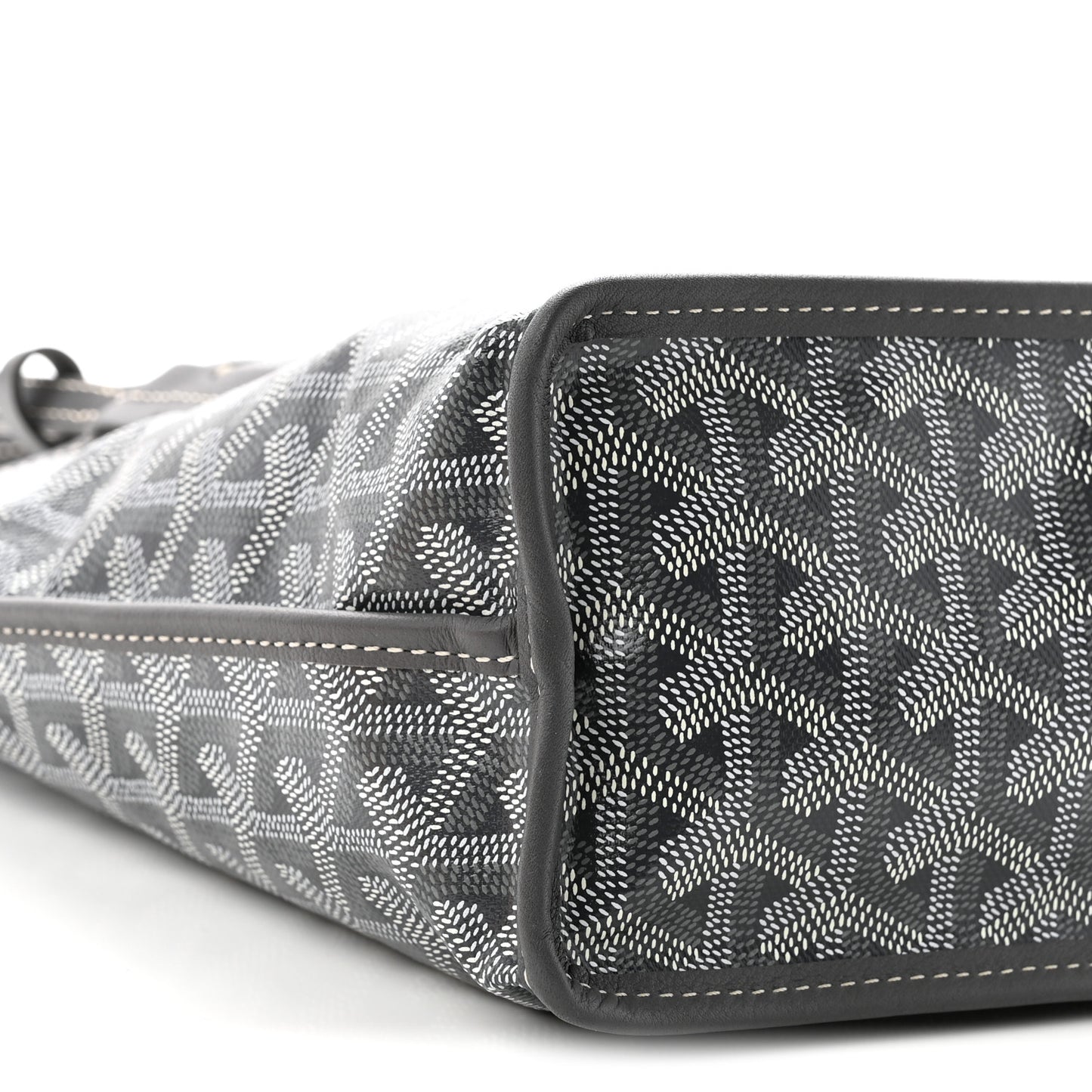 Goyardine Reversible Mini Anjou Grey