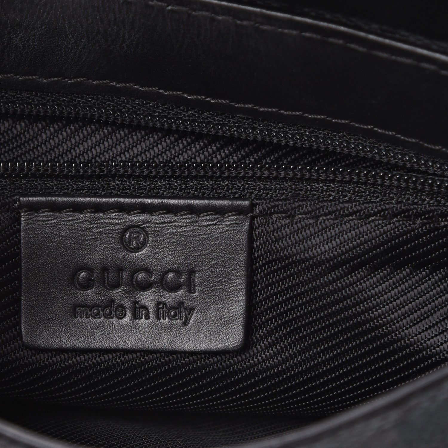 Gucci GG Monogram Web Flight Belt Bag Black 5 of 15