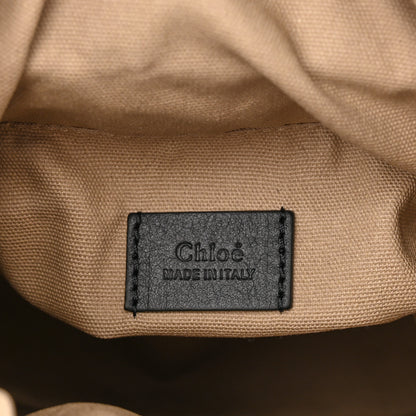 Chloe Smooth Calfskin Little Horses Embroidered Mini Roy Bucket Bag Full Blue 6 of 10