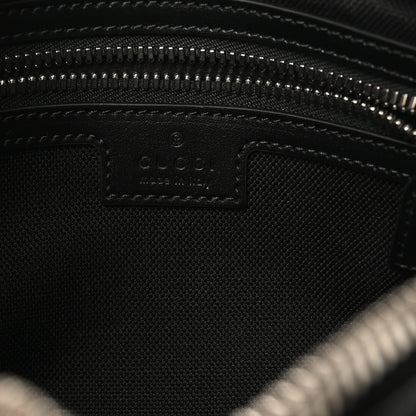 Gucci Soft GG Supreme Monogram Web Belt Bag Black Grey 7 of 10