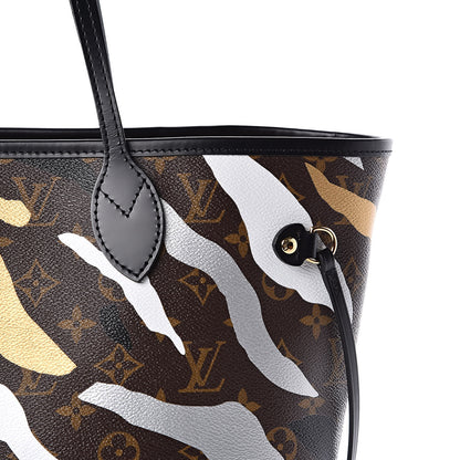 Louis Vuitton X LOL Monogram Neverfull MM Gold Silver 11 of 12