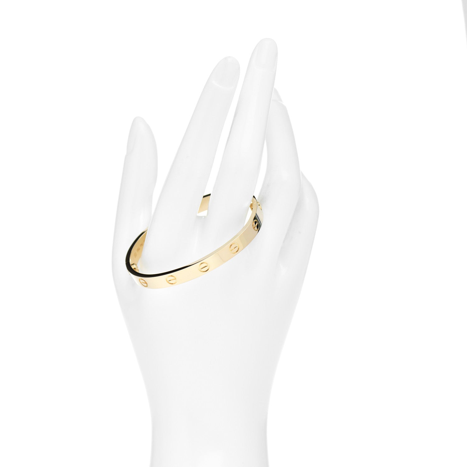 Cartier 18K Yellow Gold LOVE Bracelet 16 2 of 5