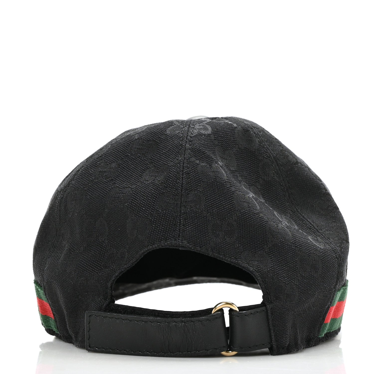 Gucci Monogram Web Baseball Hat Black 5 of 9