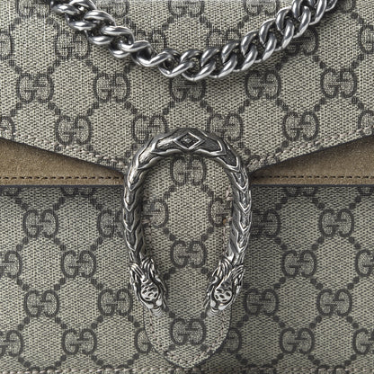 Gucci GG Supreme Monogram Mini Dionysus Shoulder Bag Taupe 10 of 10
