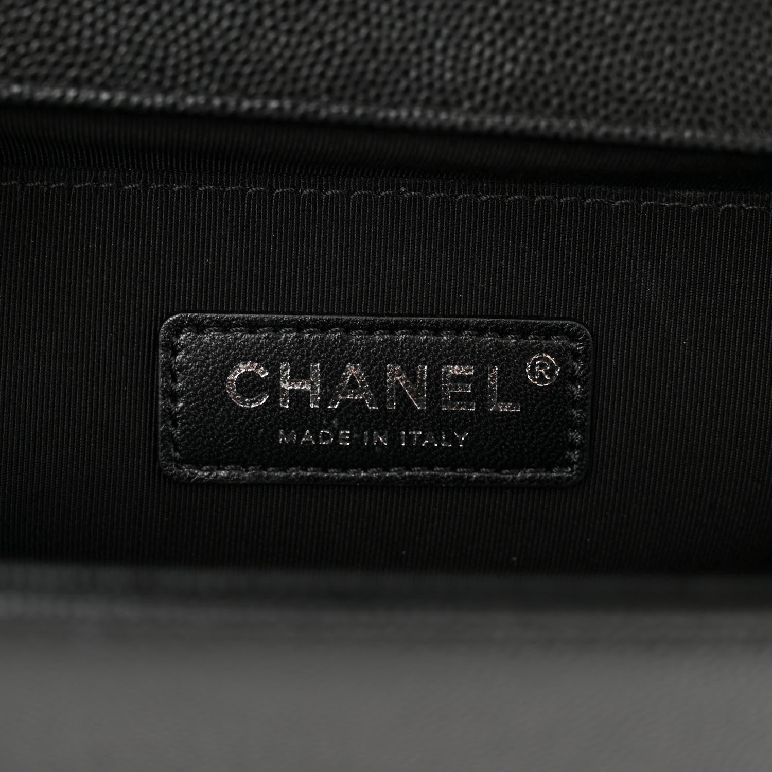 Chanel Caviar Quilted Medium Boy Flap Black 6 of 11
