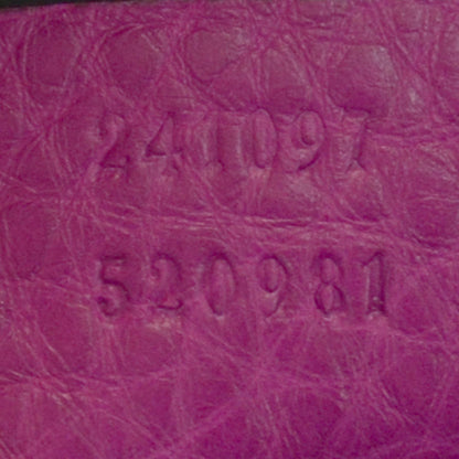 Gucci Guccissima Neoprene Techno Tag Medium Boston Magenta 6 of 7